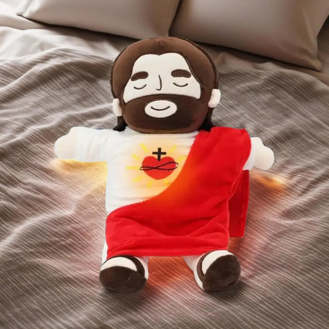Peluche de Jesús - Abraza con fe y calma el alma