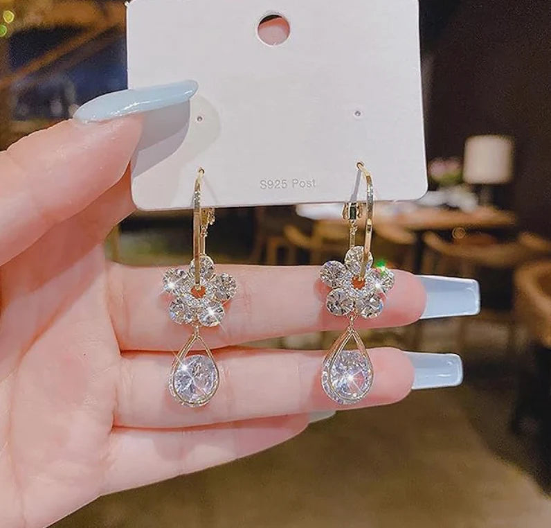 Aros "Flor de Amatista" - (Oferta 2x1)