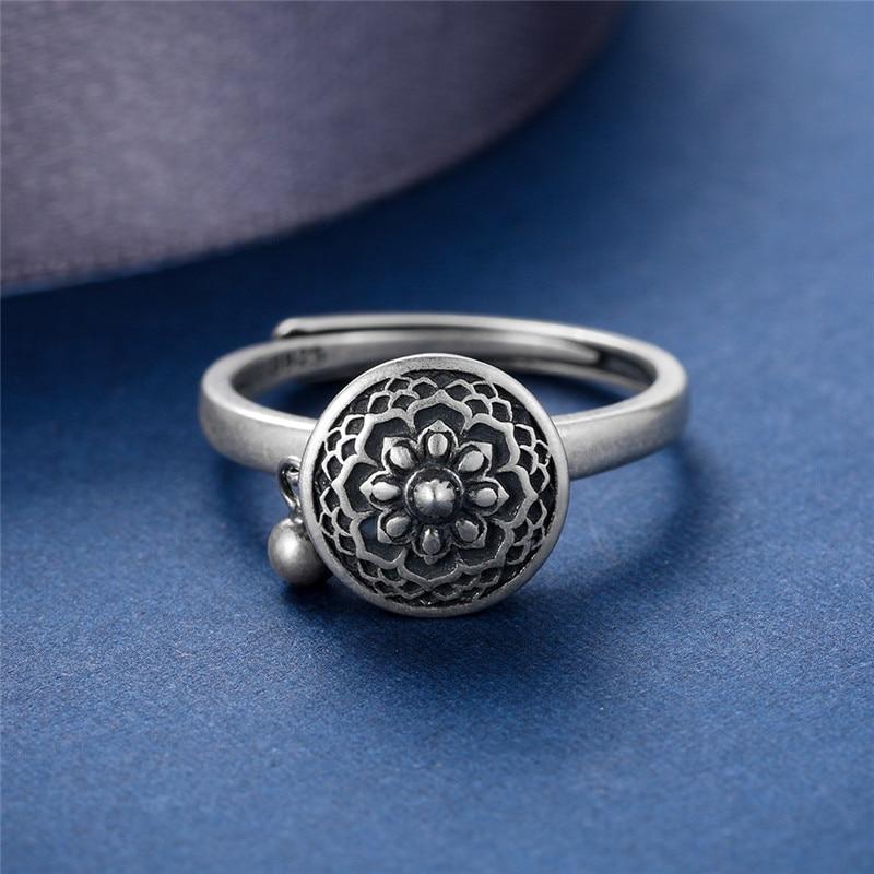Anillo Budista Porta-Suerte Plata De Ley - (Oferta 2x1)